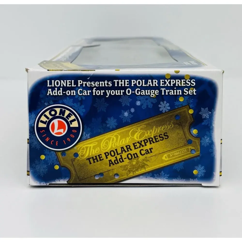 Lionel The Polar Express Diner Madison Passenger Car w/ Snow Roof 6-84604 New